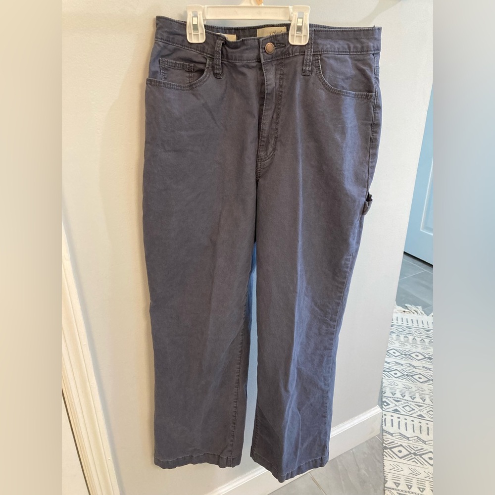 Universal threads highest rise wide leg blue women’s pants size 8.
